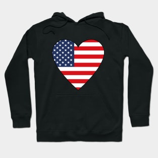 American Heart Flag Hoodie